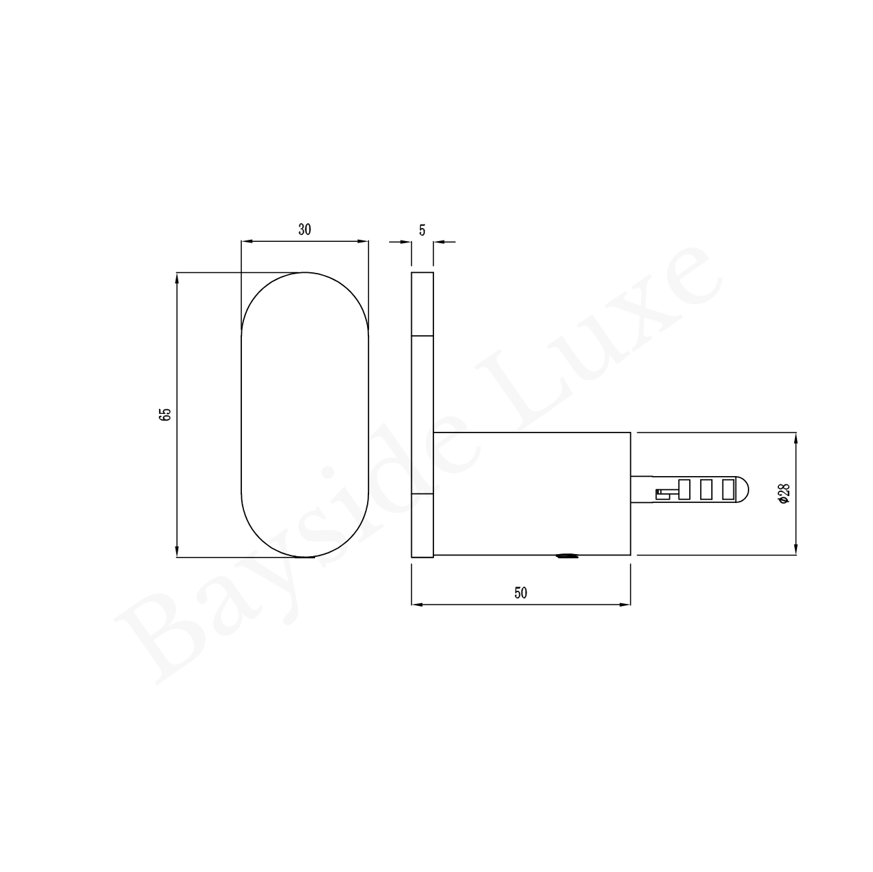 Bathroom Middle Park Towel and Robe Hook - Antique Brass
