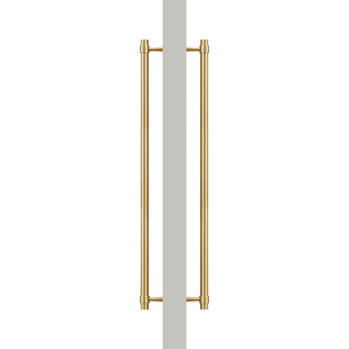 Bayside Luxe - Albert Park Double Sided Satin Brass Door Pulls