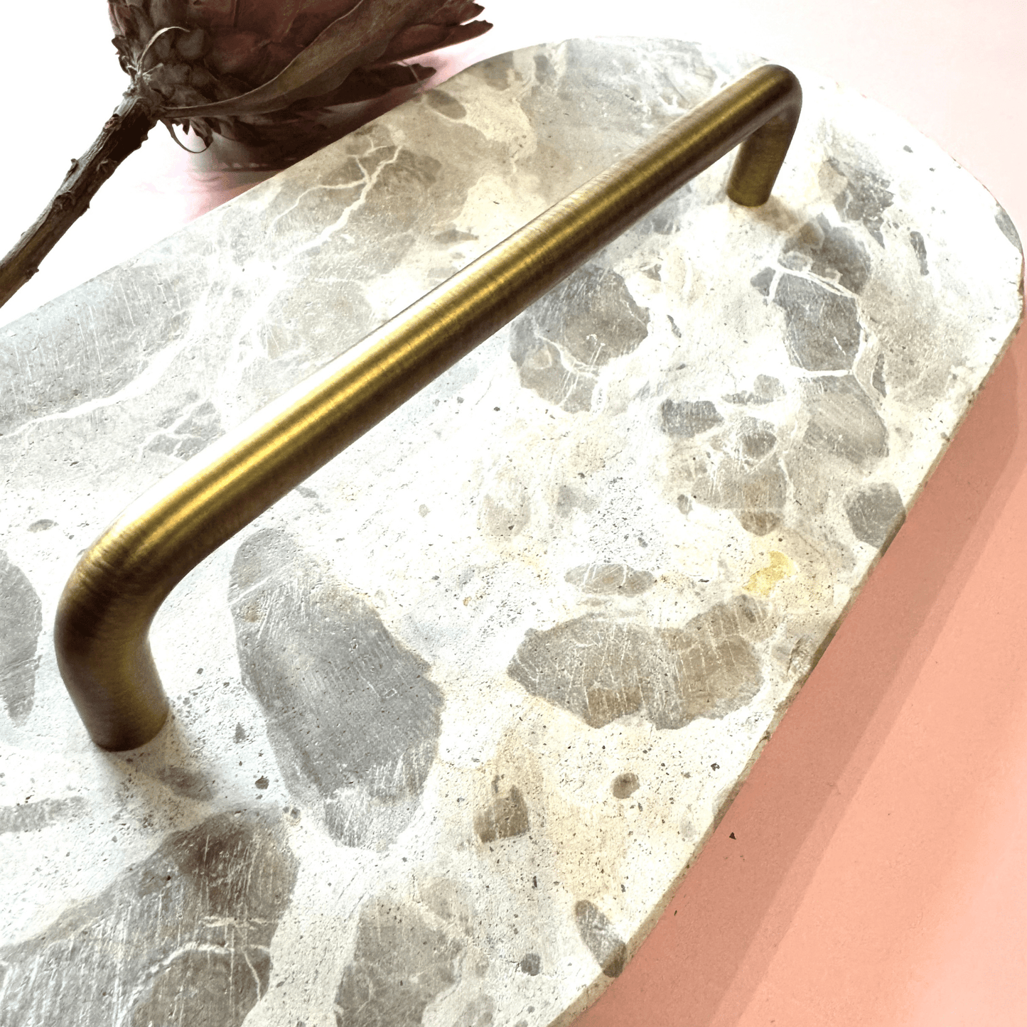 Bayside Luxe - Castlemaine Antique Brass Cabinetry Handle