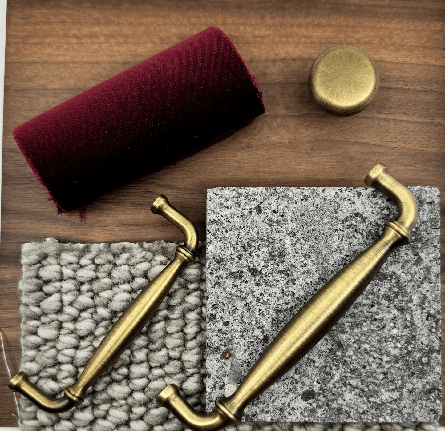 Bayside Luxe - Peppermint Grove Antique Brass Cabinetry Handles