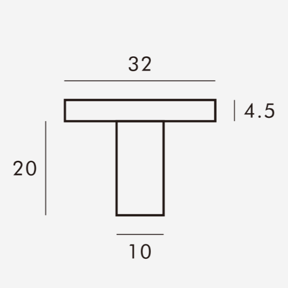 Cabinet Knobs & Handles Bayside Luxe - Elwood Modern Brass Knobs