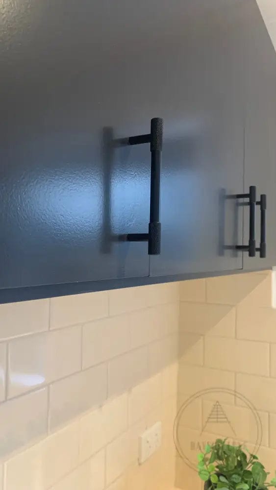 Cabinet Knobs & Handles Bayside Luxe - The Brighton - Black Luxe Cabinet Handles
