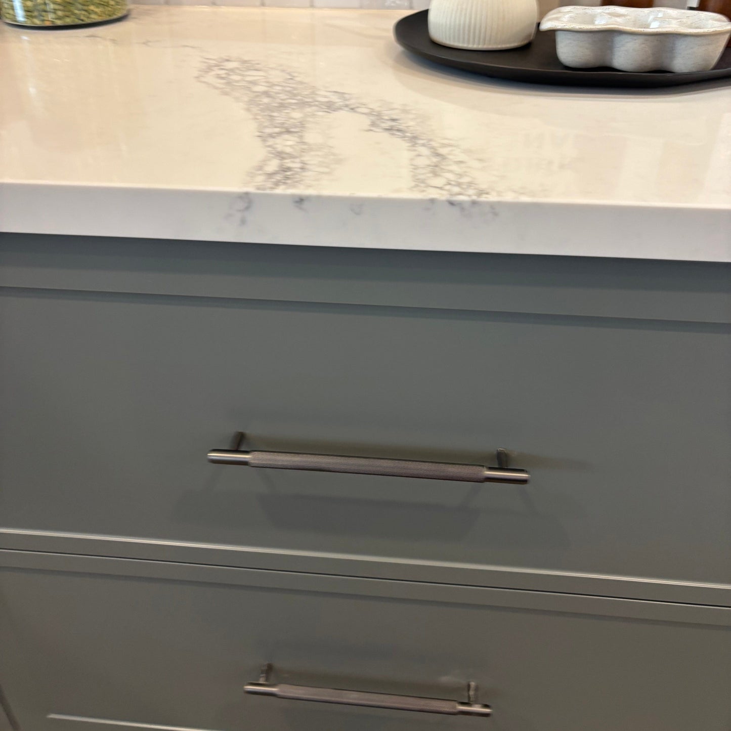 Cabinet Knobs & Handles Bayside Luxe - The Toorak - Dark Gunmetal Grey Luxe Cabinetry Handles