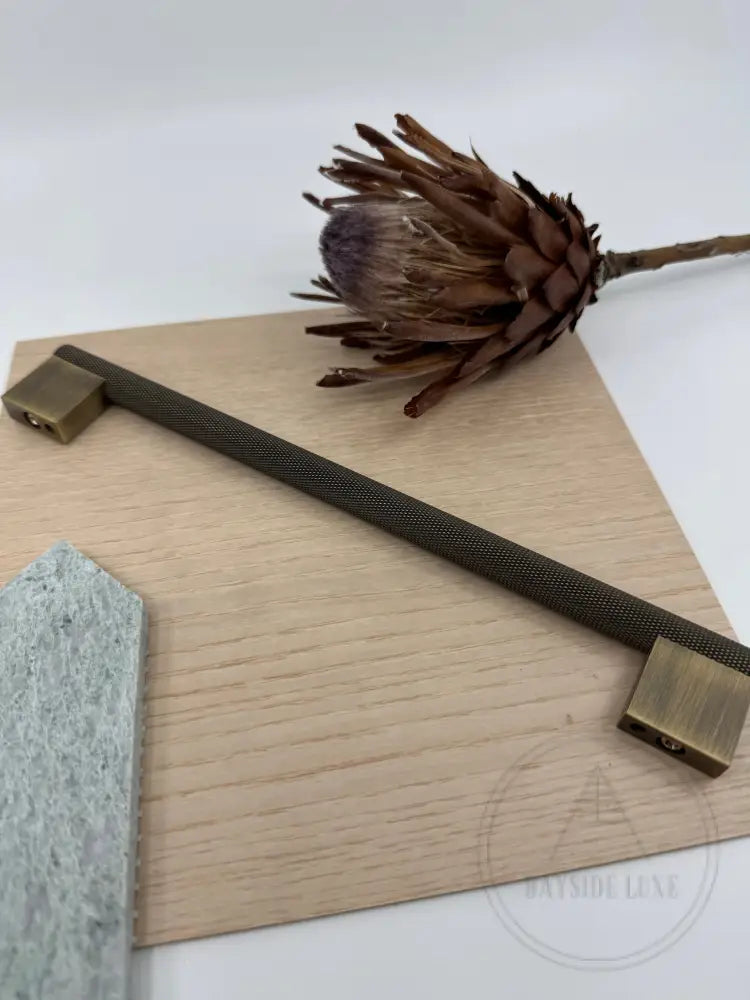 Camberwell Antique Brass Cabinetry Handle 236mm - Display