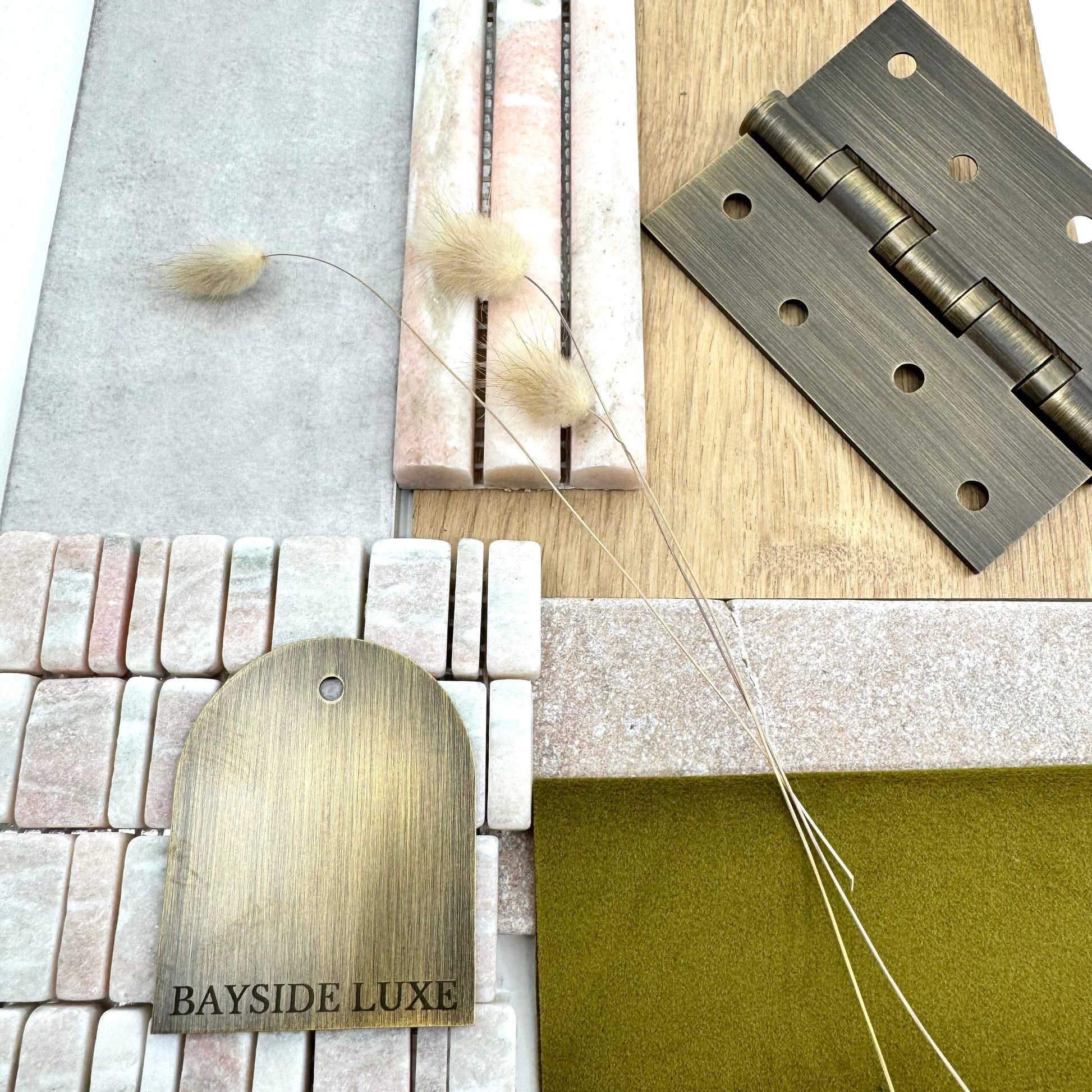 Hinges Luxe Doorware - Solid Brass Antique Brass Smooth Hinges