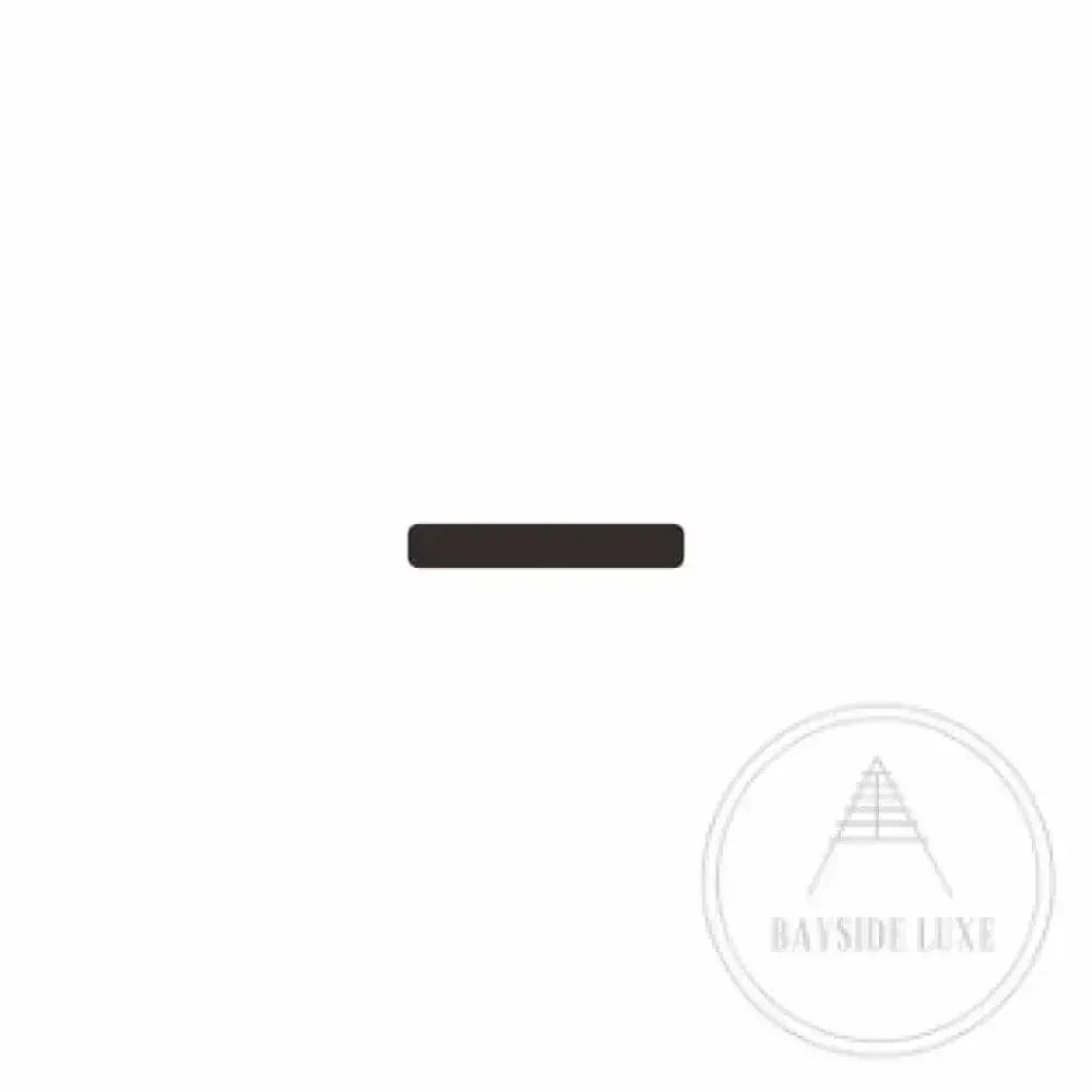 House Numbers and Letters Bayside Luxe Signage - Solid Brass Black Numbers and Letters - Watson's Bay 15cm