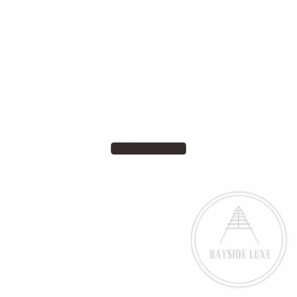 House Numbers and Letters Bayside Luxe Signage - Solid Brass Black Numbers and Letters - Watson's Bay 25cm