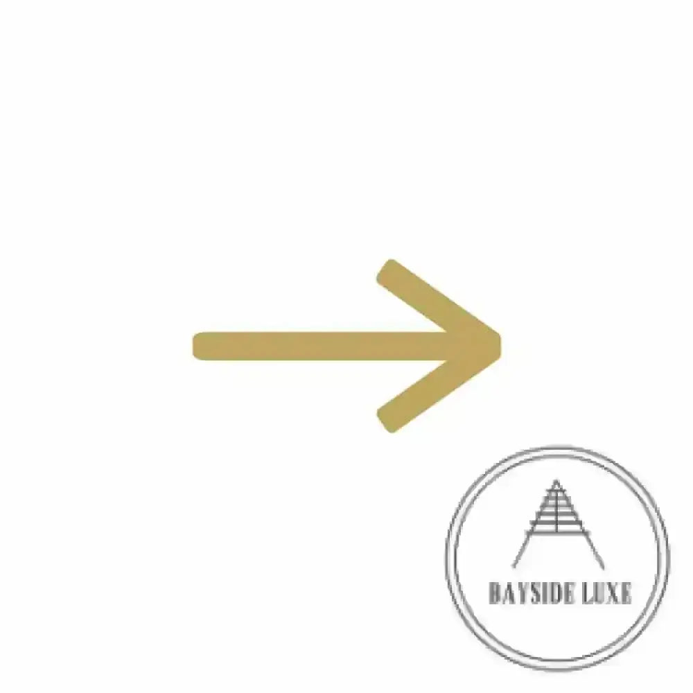 House Numbers and Letters Bayside Luxe Signage - Solid Satin Brass Floating Numbers and Letters - Watson's Bay 15cm