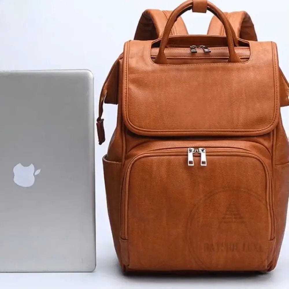 Luxe Abode Scandi Style Vegan Leather Backpack Bayside Luxe