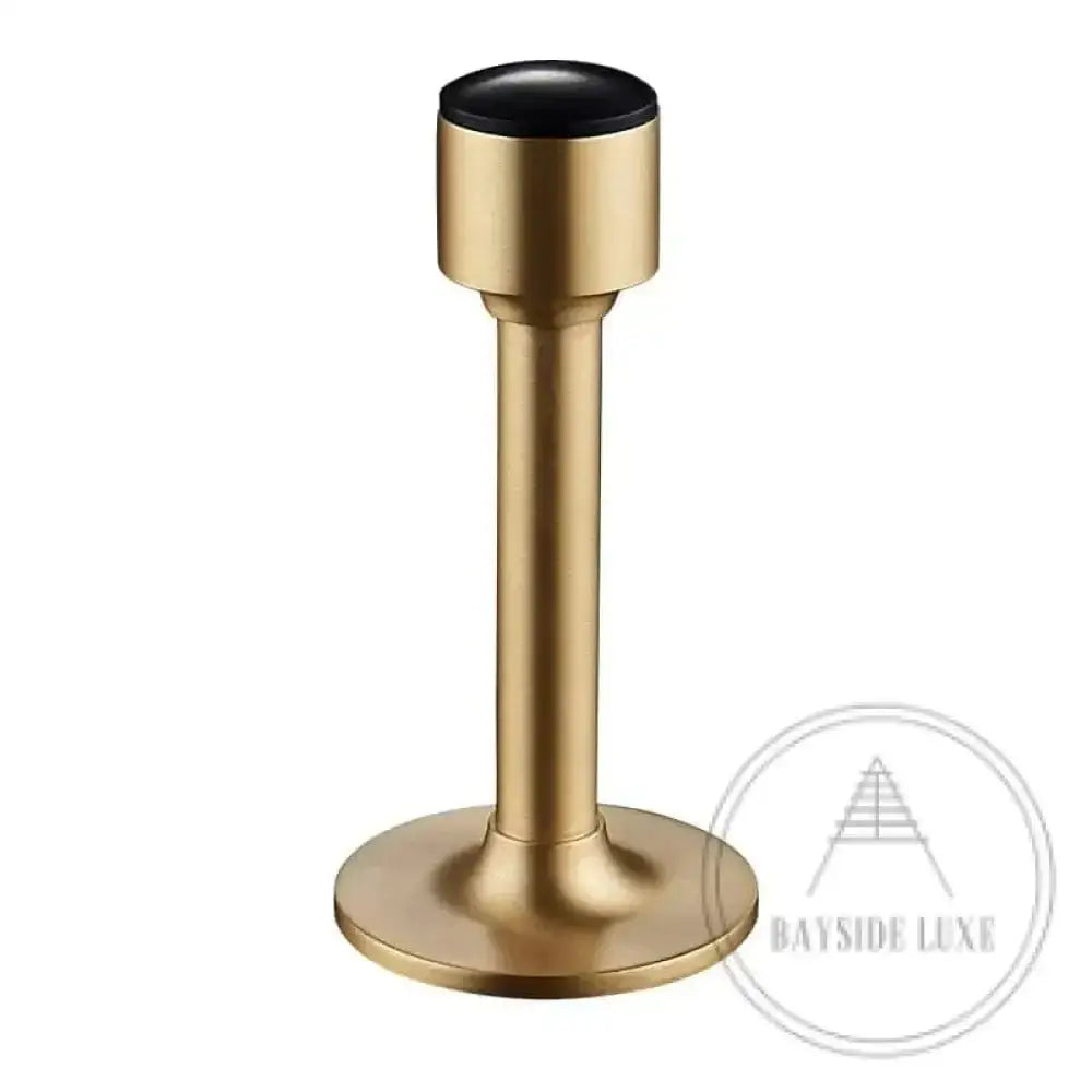 102mm / Satin Brass Luxe Doorware - Paddington Brass Door Stop - Satin Brass
