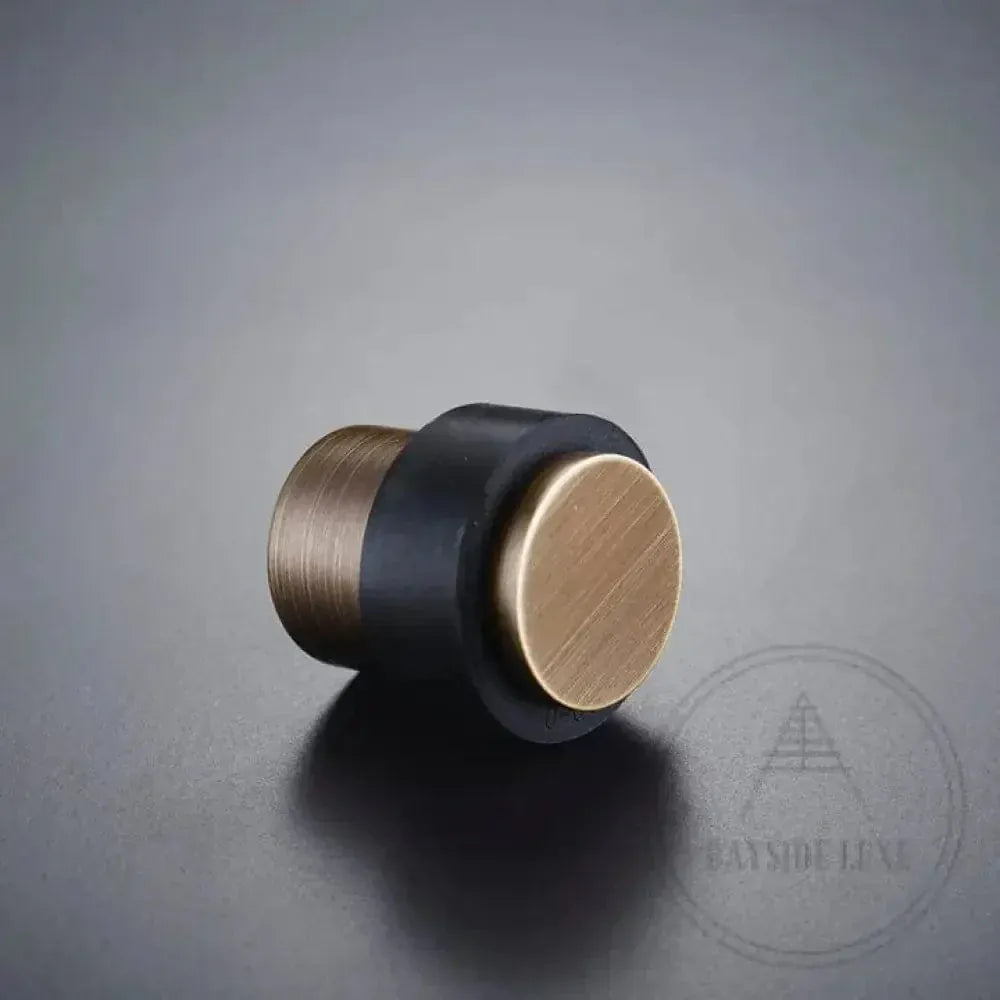 40 x 30mm / Antique Brass Luxe Doorware - Surry Hills Door Stop -Antique Brass - Concrete Fixing