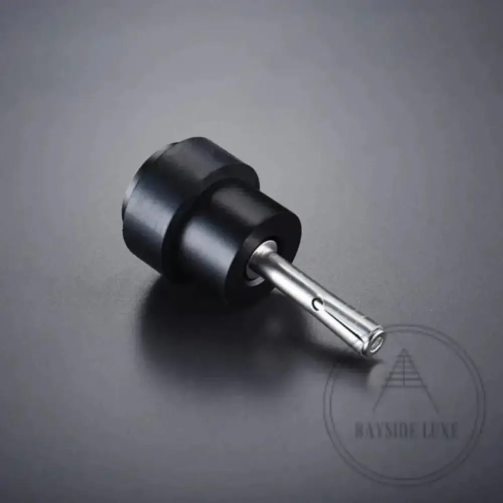 40 x 30mm / Distress Black with Gold Luxe Doorware - Surry Hills Door Stop -Distressed Black with Gold Edge - Concrete Fixing