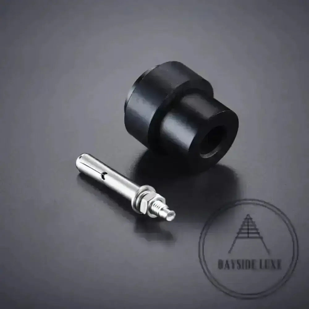 40 x 30mm / Mirror Chrome Luxe Doorware - Surry Hills Door Stop - Chrome - Concrete Fixing