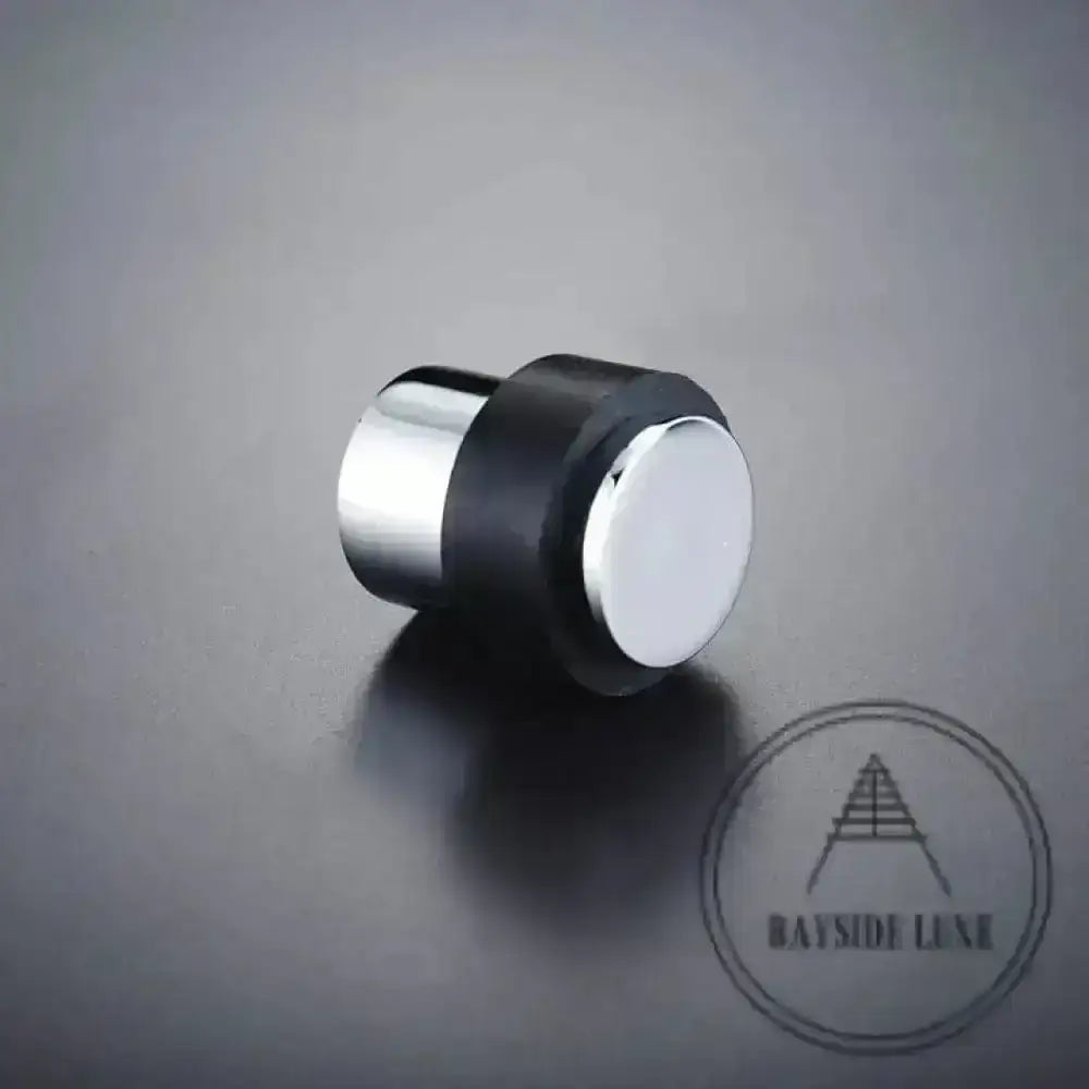 40 x 30mm / Mirror Chrome Luxe Doorware - Surry Hills Door Stop - Chrome - Concrete Fixing