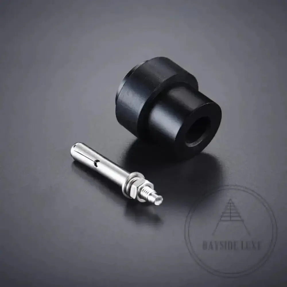 40 x 30mm / Mirror Chrome Luxe Doorware - Surry Hills Door Stop - Chrome - Timber Fixing