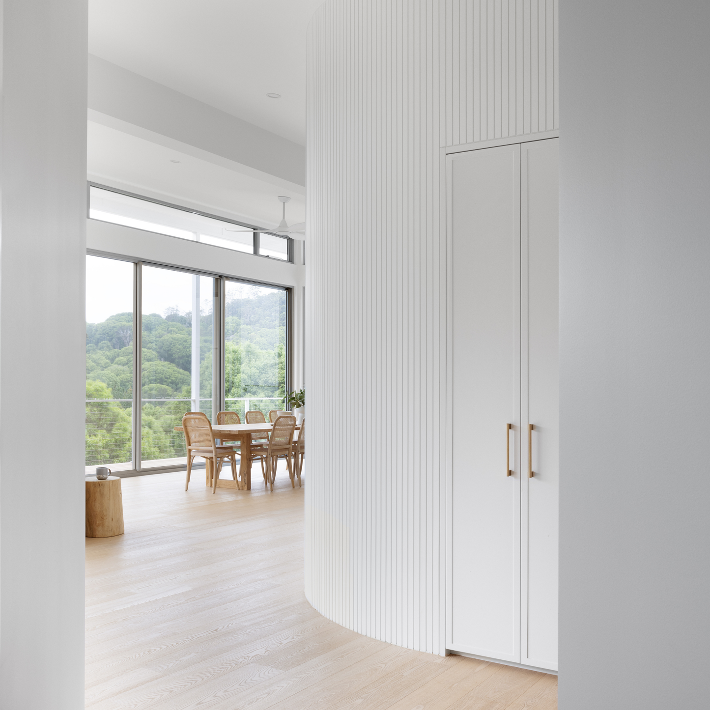 Bayside Luxe - Camberwell Knurled Satin Brass Cabinetry Handles