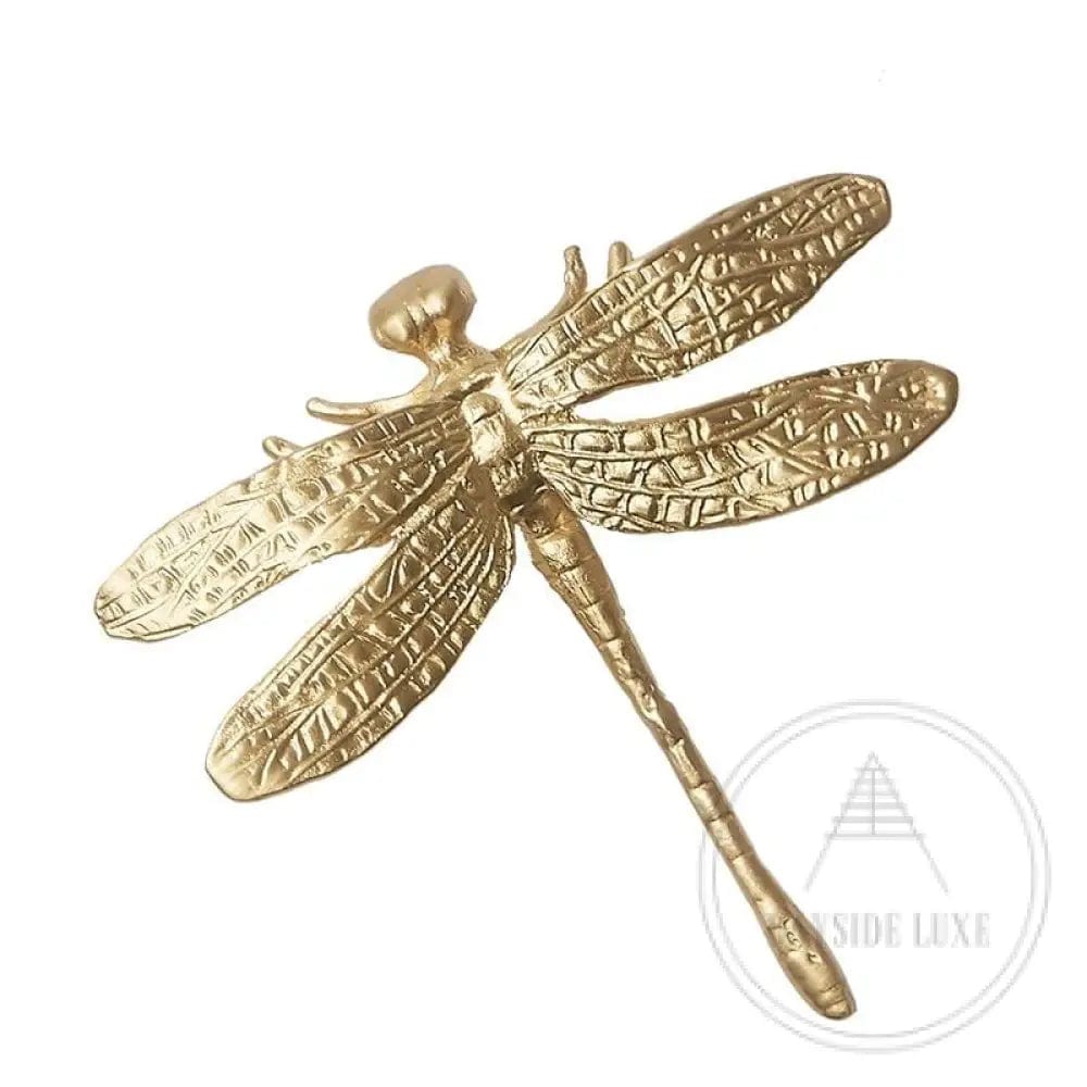 78 x 81mm / Brass / Solid Brass Bayside Luxe - Dragonfly knob