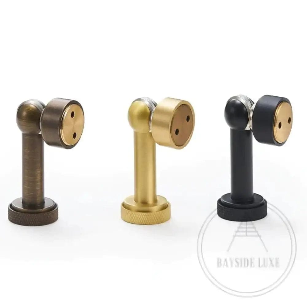 82 x 35mm / Brass / Solid Brass Luxe Doorware - Mosman Magnetic Door Stop - Brass