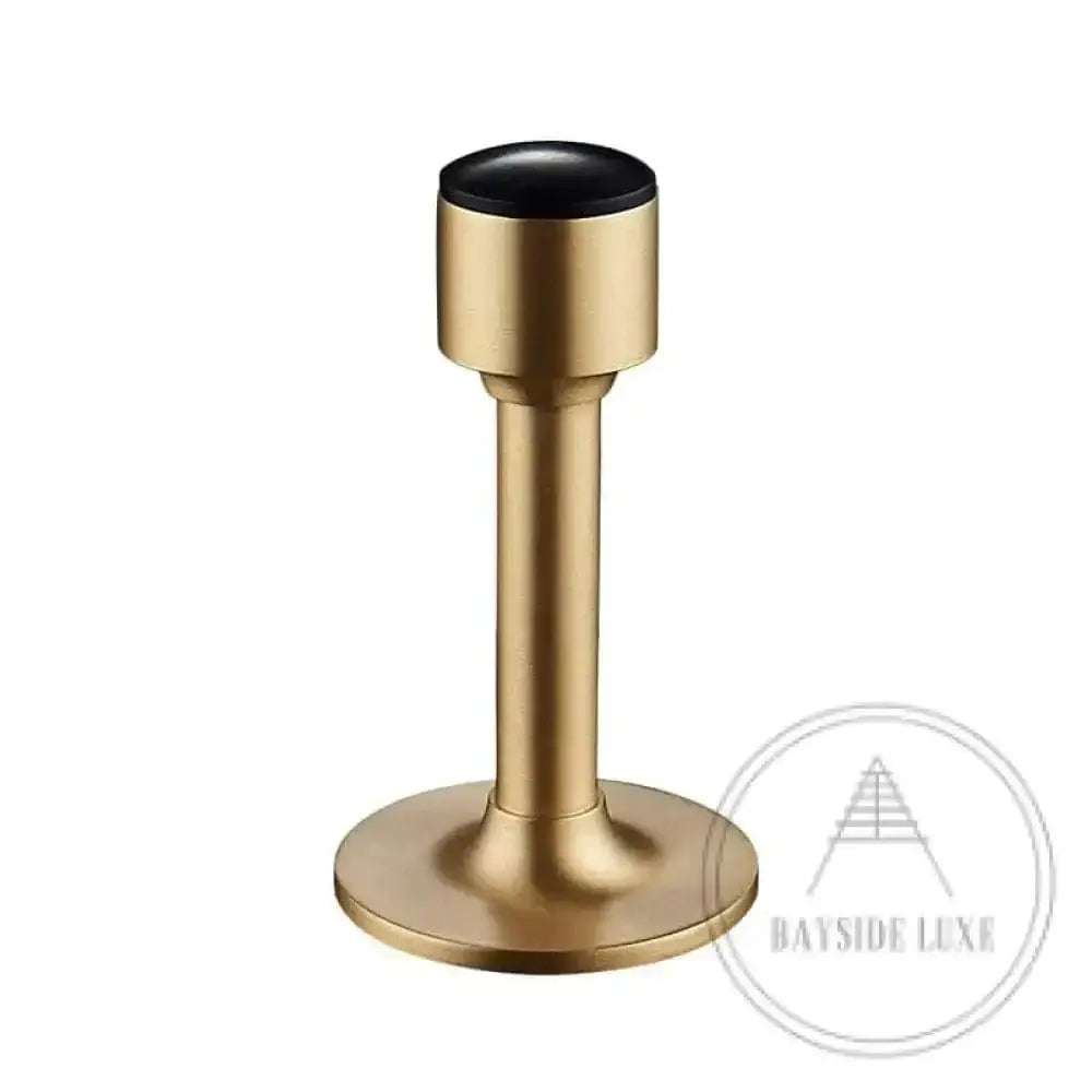 82mm / Satin Brass Luxe Doorware - Paddington Brass Door Stop - Satin Brass