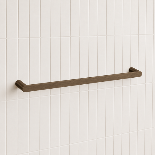 Bathroom Middle Park Bath Towel Holder 600mm - Antique Brass