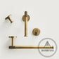 Bathroom Accessories Bayside Luxe - Solid Antique Brass Hook - Mosman Range