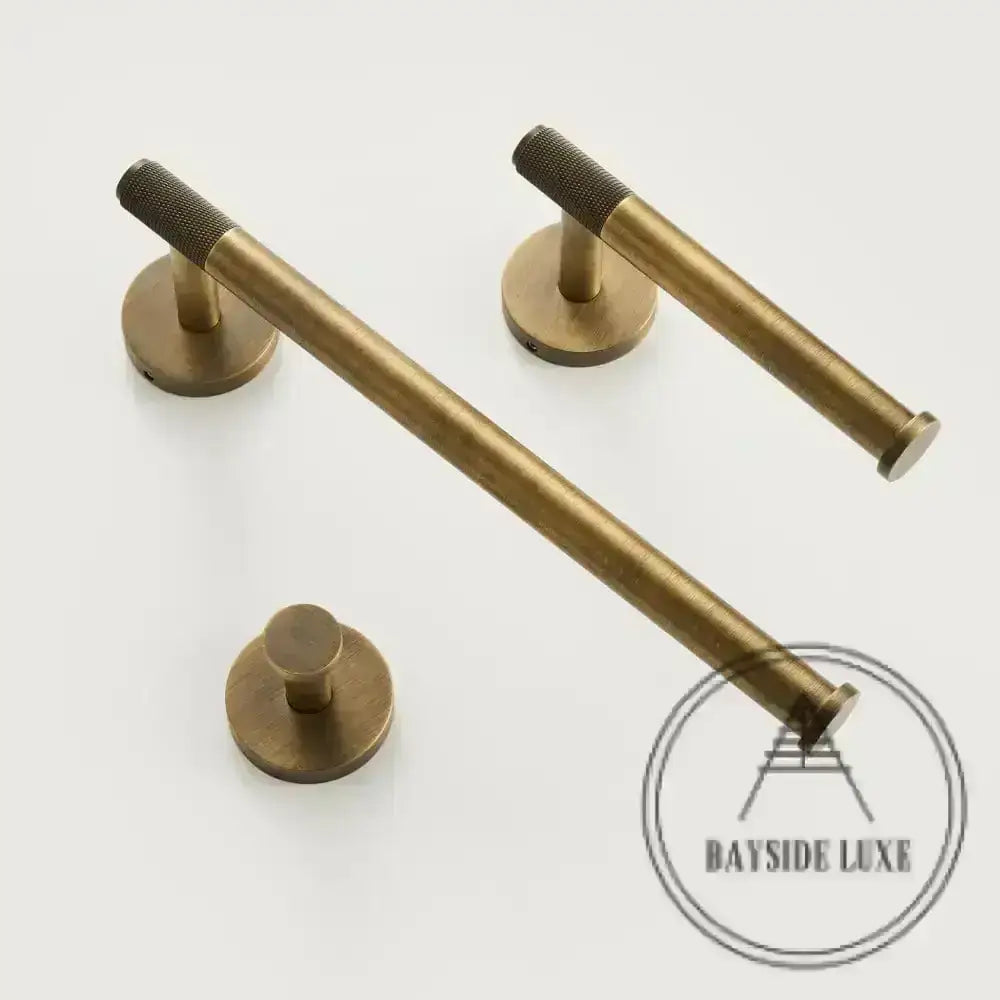 Bathroom Accessories Bayside Luxe - Solid Antique Brass Hook - Mosman Range