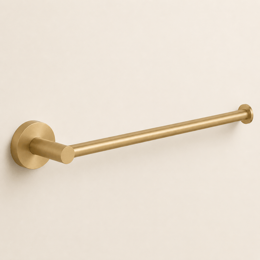 Bathroom Hawksburn Hand Towel Holder - Satin Brass