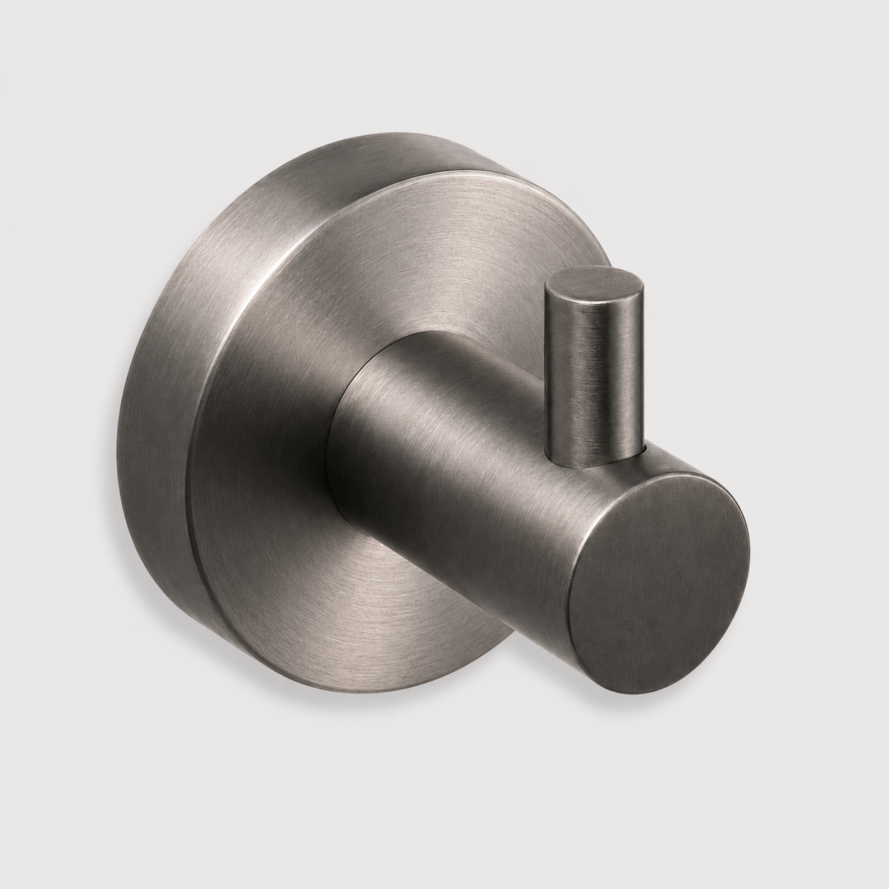 Bathroom Hawksburn Towel and Robe Hook - Gunmetal
