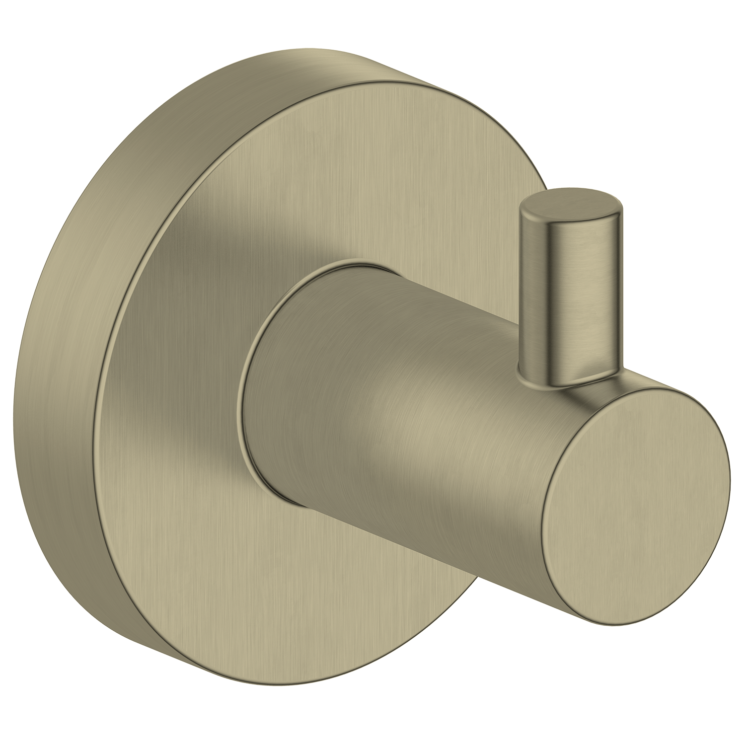 Bathroom Hawksburn Towel and Robe Hook Satin Brass