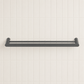 Bathroom Middle Park Bath Double Towel Holder 800mm - Gunmetal