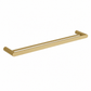 Bathroom Middle Park Bath Double Towel Holder 800mm - Satin Brass