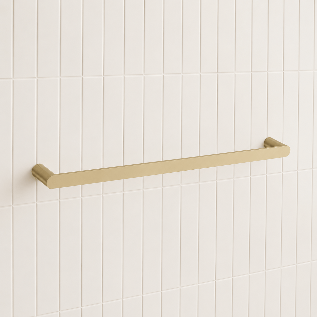 Bathroom Middle Park Bath Towel Holder 600mm - Satin Brass