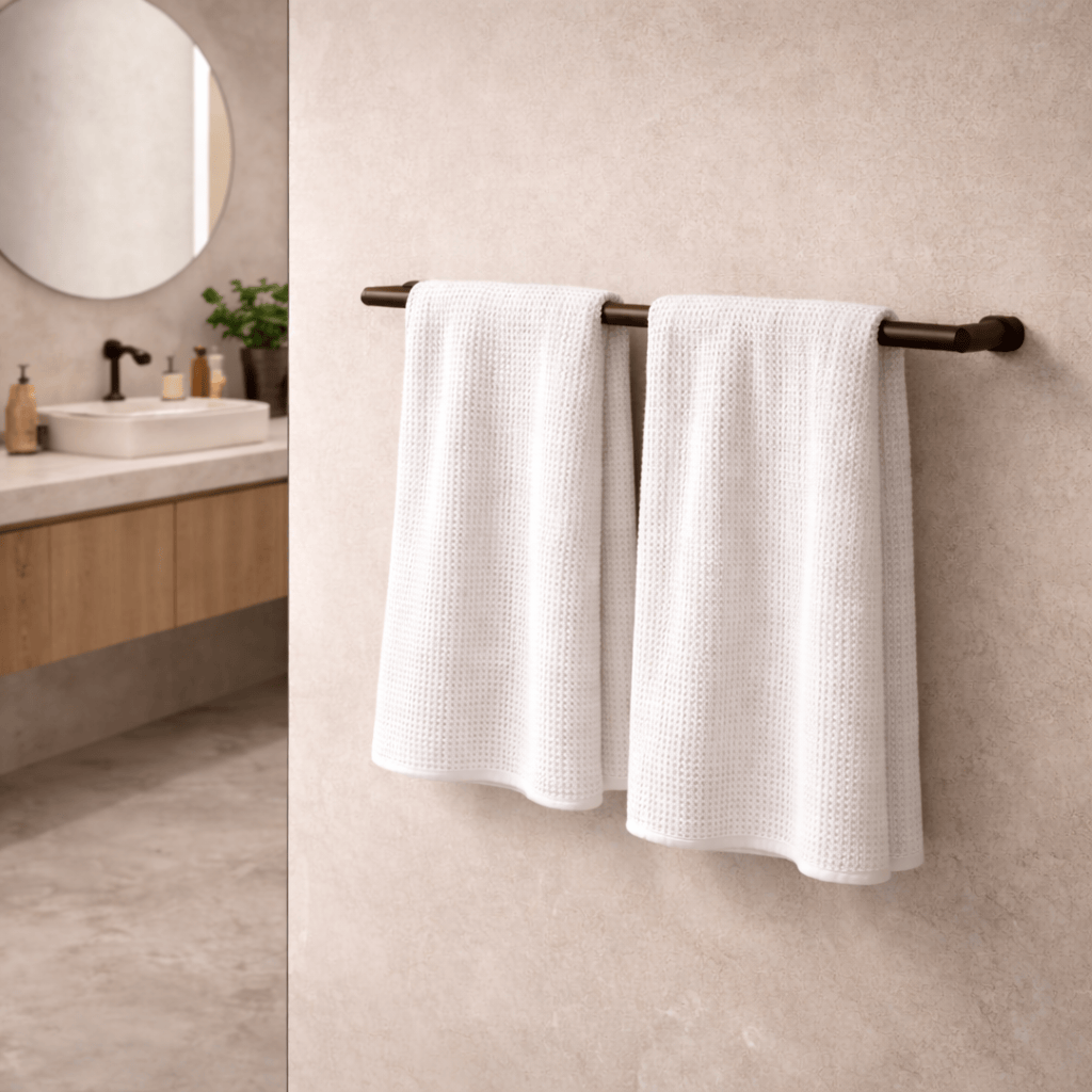 Bathroom Middle Park Bath Towel Holder Antique Brass - 800