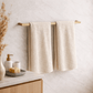 Bathroom Middle Park Bath Towel Holder Satin Brass - 800