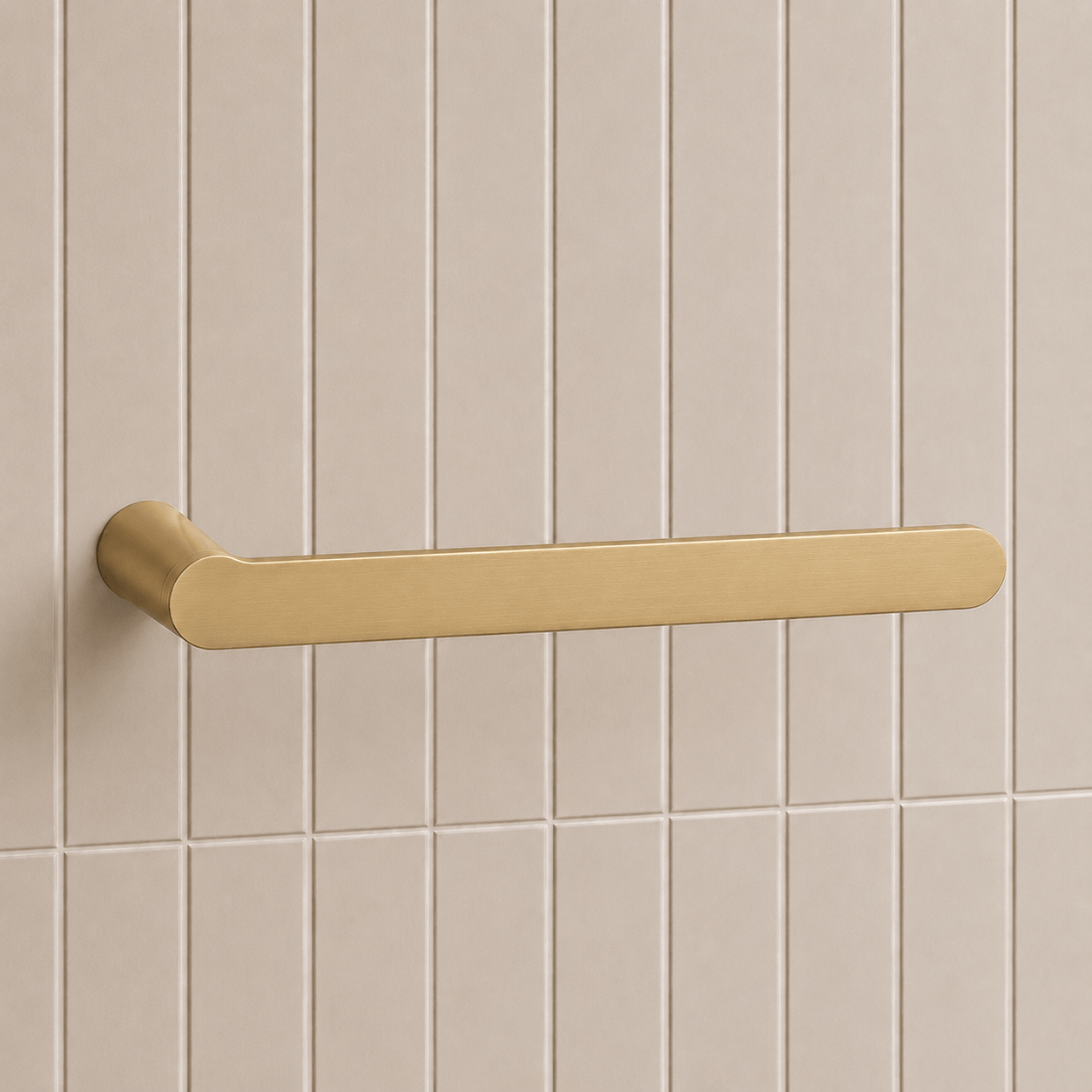 Bathroom Middle Park Hand Towel Holder - Satin Brass