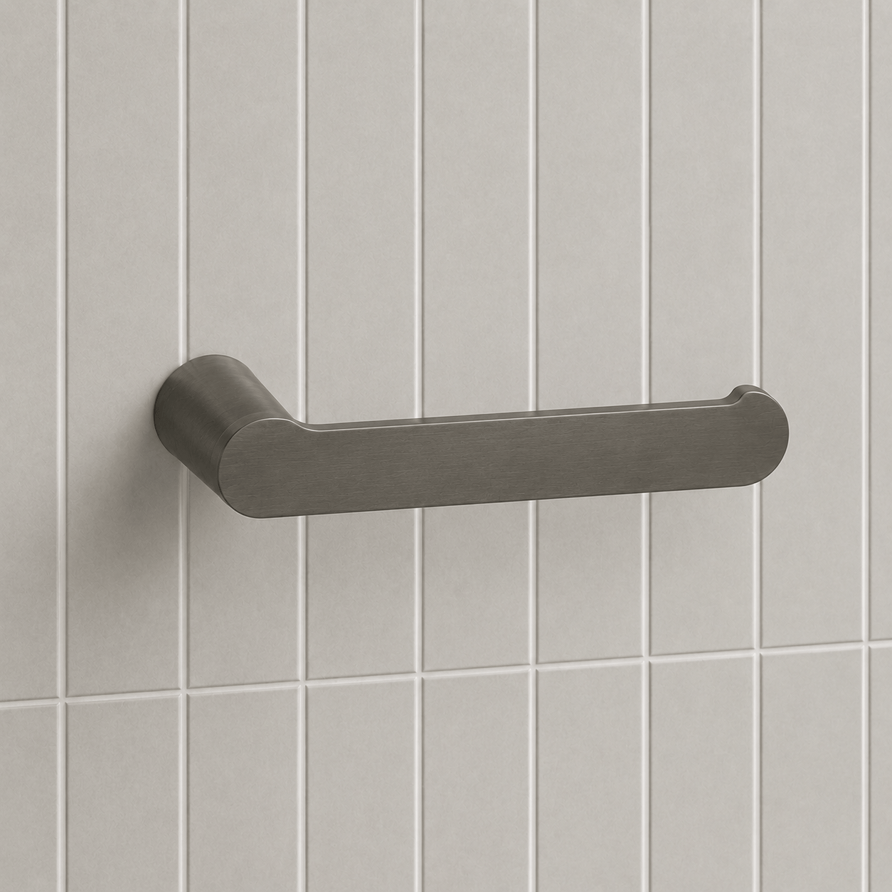 Bathroom Middle Park Toilet Roll Holder - Gunmetal