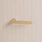 Bathroom Middle Park Toilet Roll Holder - Satin Brass
