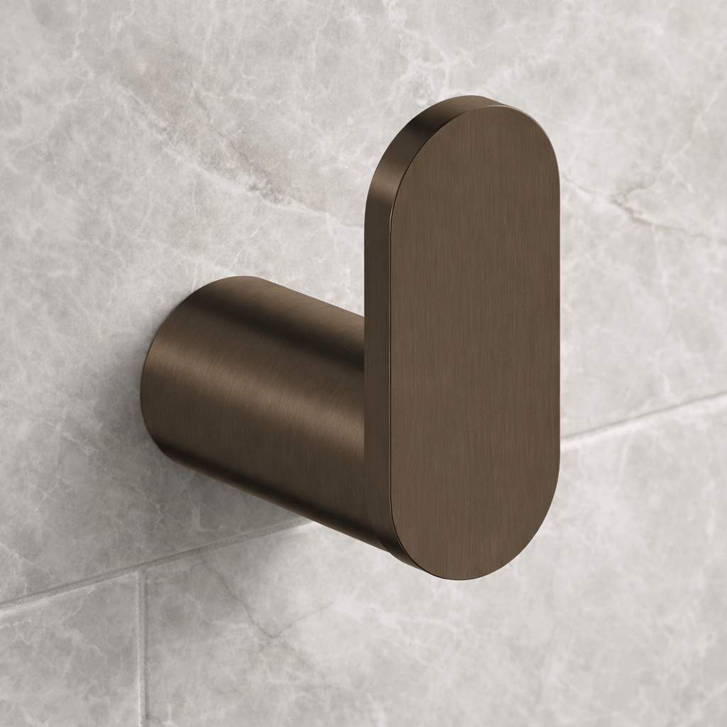 Bathroom Middle Park Towel and Robe Hook - Antique Brass