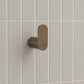 Bathroom Middle Park Towel and Robe Hook - Antique Brass