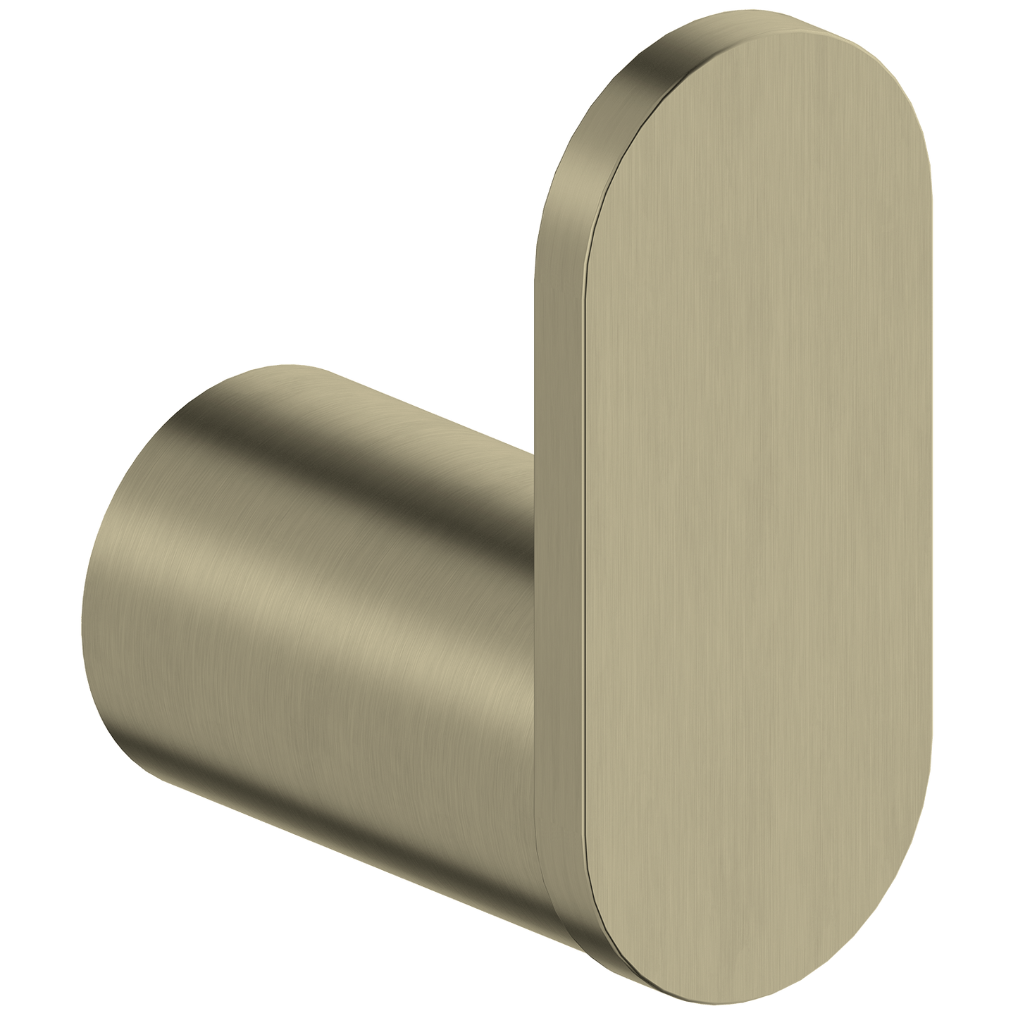 Bathroom Middle Park Towel and Robe Hook Satin Brass