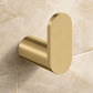 Bathroom Middle Park Towel and Robe Hook - Satin Brass