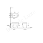Bathroom Noosa Ceramic Toilet Universal