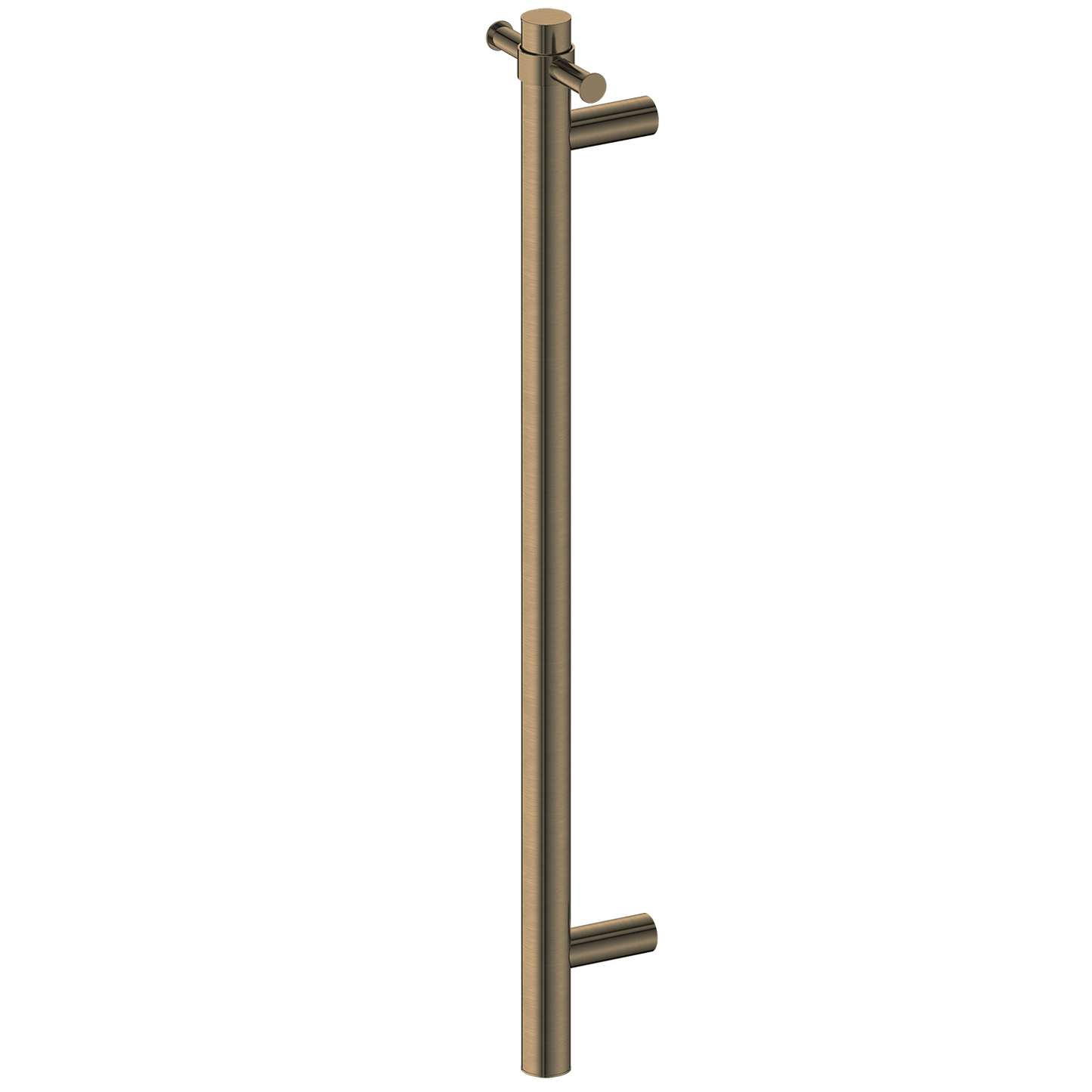 Bathroom Noosa Heated Double Towel Rail Antique Brass
