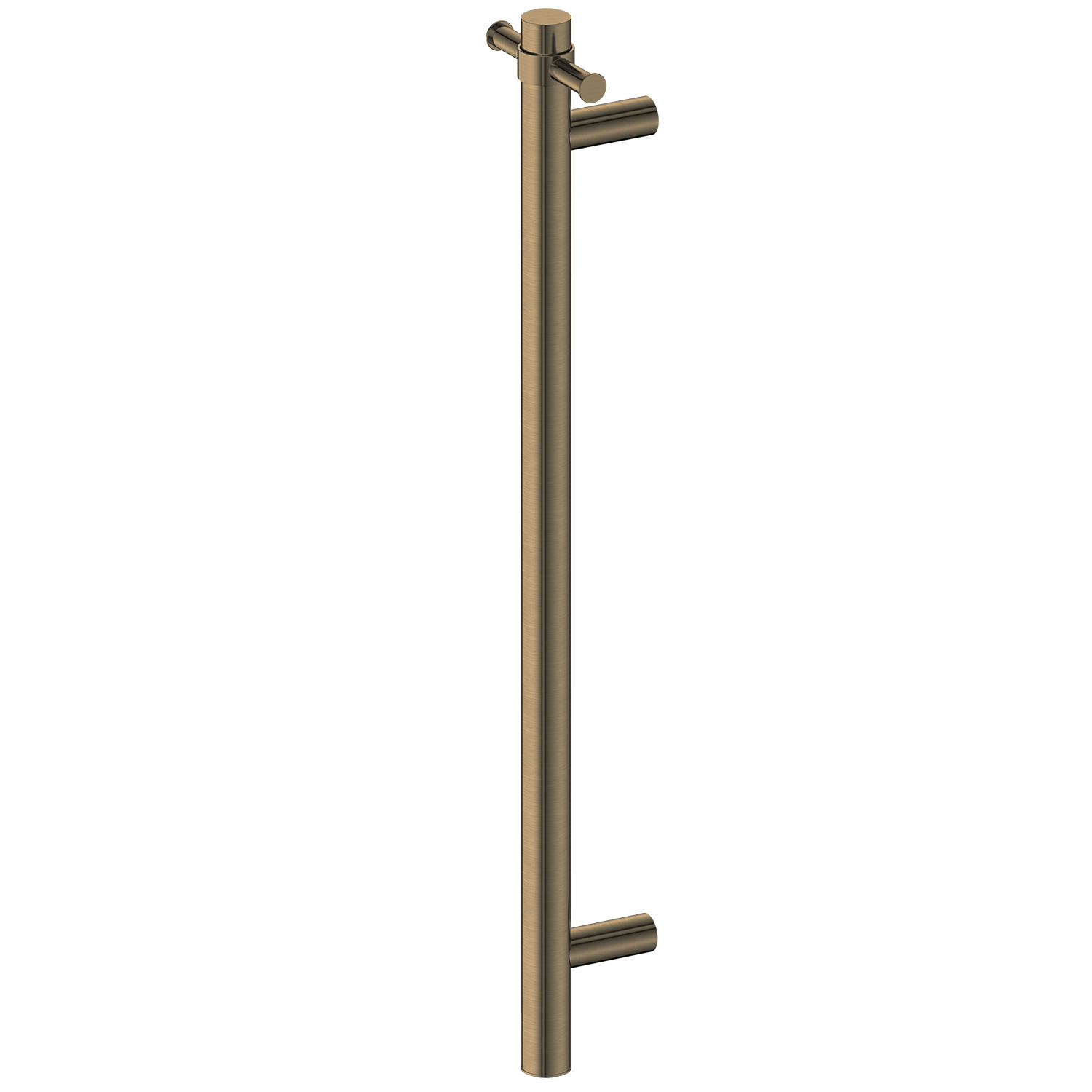 Bathroom Noosa Heated Double Towel Rail Antique Brass