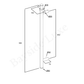 Bathroom Noosa Heated Double Towel Rail Antique Brass
