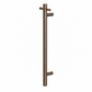Bathroom Noosa Heated Double Towel Rail - Antique Brass