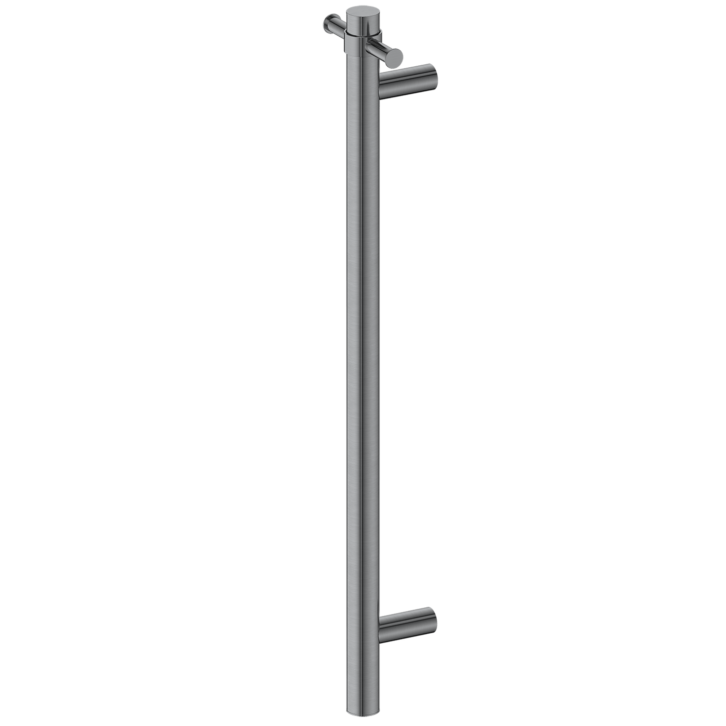 Bathroom Noosa Heated Double Towel Rail Gunmetal