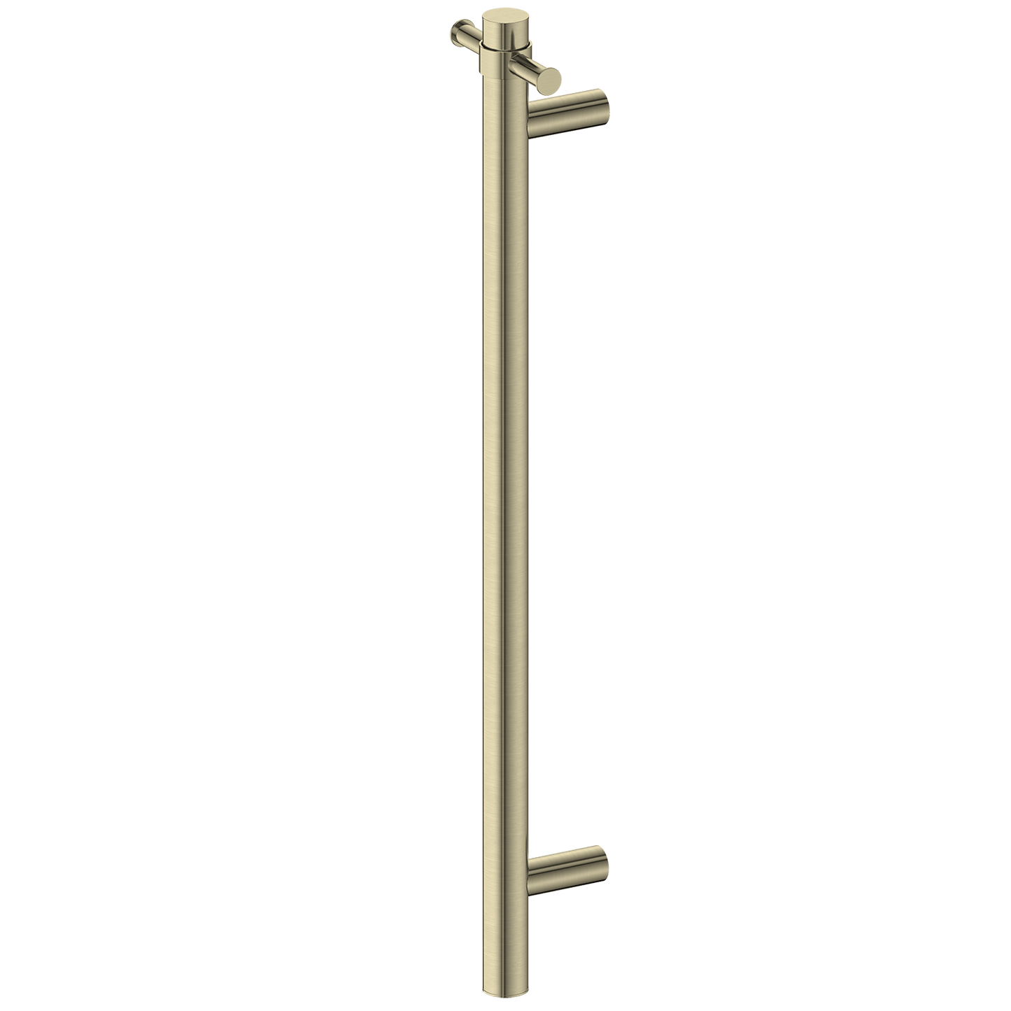 Bathroom Noosa Heated Double Towel Rail Satin Brass