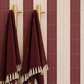 Bathroom Noosa Heated Double Towel Rail - Satin Brass