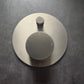 Bathroom Portsea Knurled Shower Diverter - Gunmetal